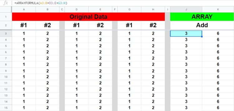 ARRAYFORMULA & 5 Ways To Apply A Formula To An Entire Column In Google ...