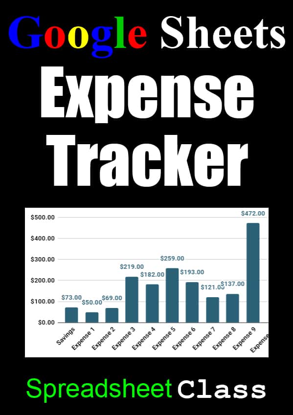 Google Sheets の予算テンプレートと費用トラッカーのこのセットは、あなたの費用を追跡するために必要な正確なトラッカーを見つけるのに役立ちます｜ SpreadsheetClass.com