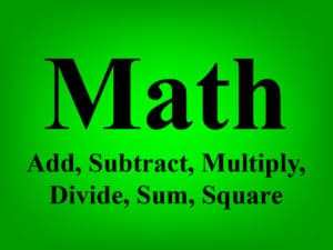 An article that shows how to do math in Google Sheets