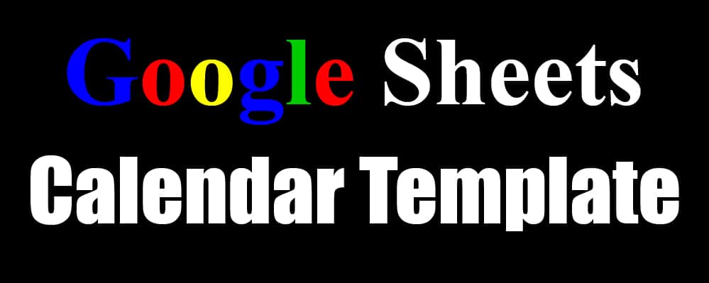 21 22 23 Automatic Calendar Templates Monthly Yearly For Google Sheets