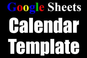 A resource that provides both full-sized and miniature Google Sheets calendar templates