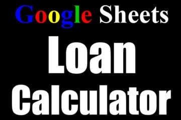 Featured image for the Google Sheets loan payoff template