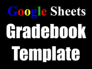 Featured image for the Google Sheets gradebook templates