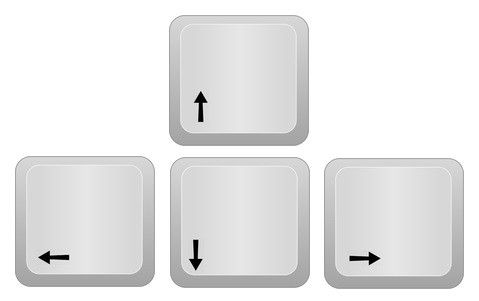 four arrow keys