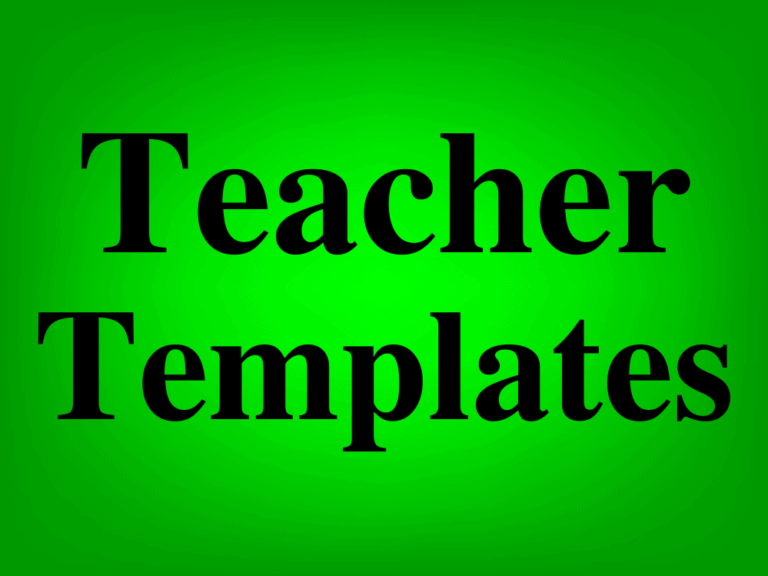 Google Sheets Teacher Templates Featured Image | Spreadsheet Class