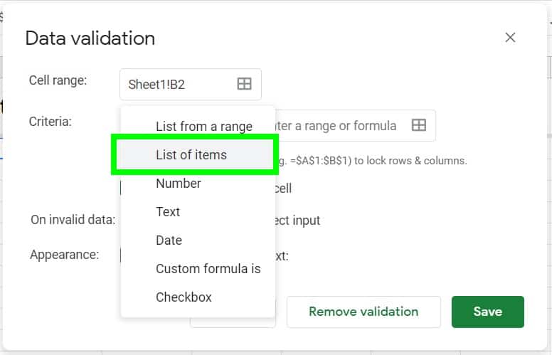 changing-the-google-sheets-data-validation-criteria-from-list-from-a