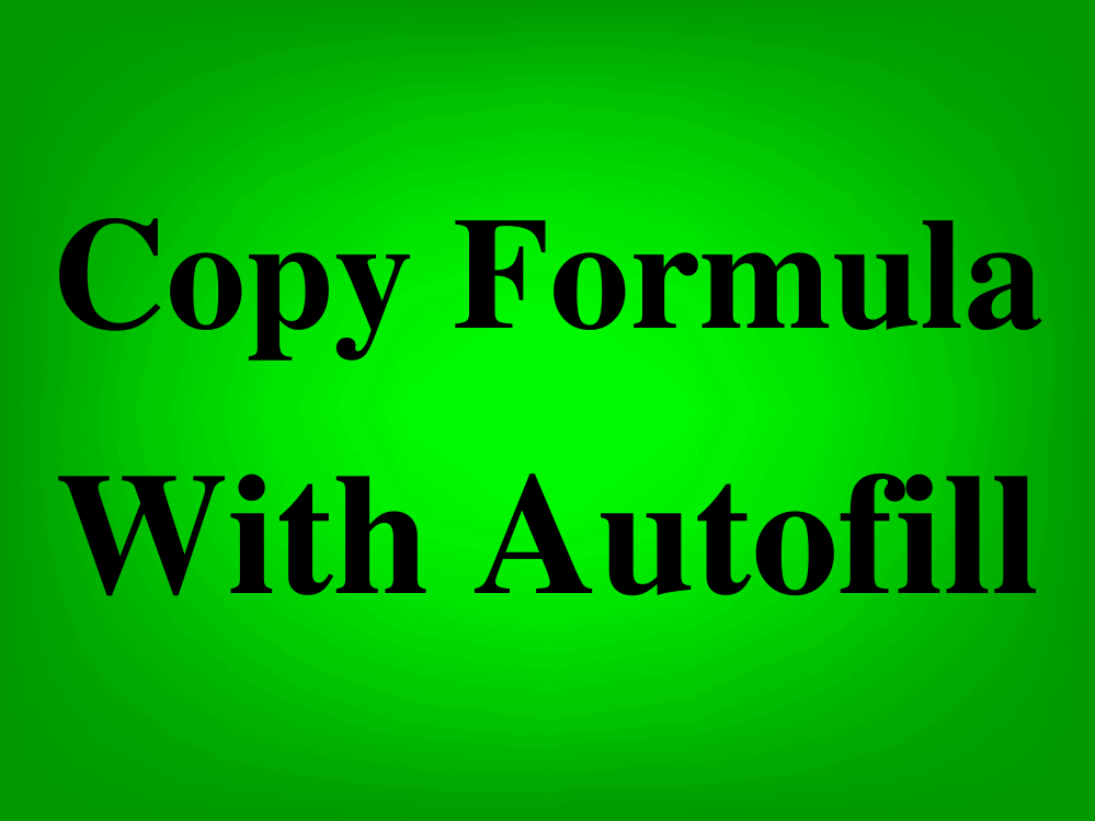 How To Autofill Formulas In Excel Featured Image Spreadsheet Class