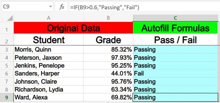 how-to-copy-a-formula-down-an-entire-column-2-methods-in-excel