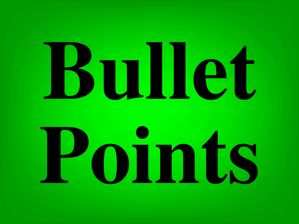 5 Ways To Insert Bullet Points In Google Sheets