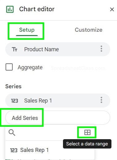 Method 1 How To Add A Series To A Chart In Google Sheets Adding A 