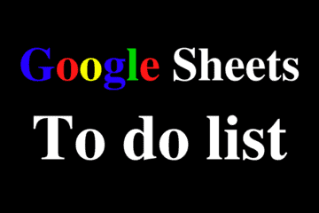 Featured image for the checklist / to do list templates for Google Sheets, for task lists etc.