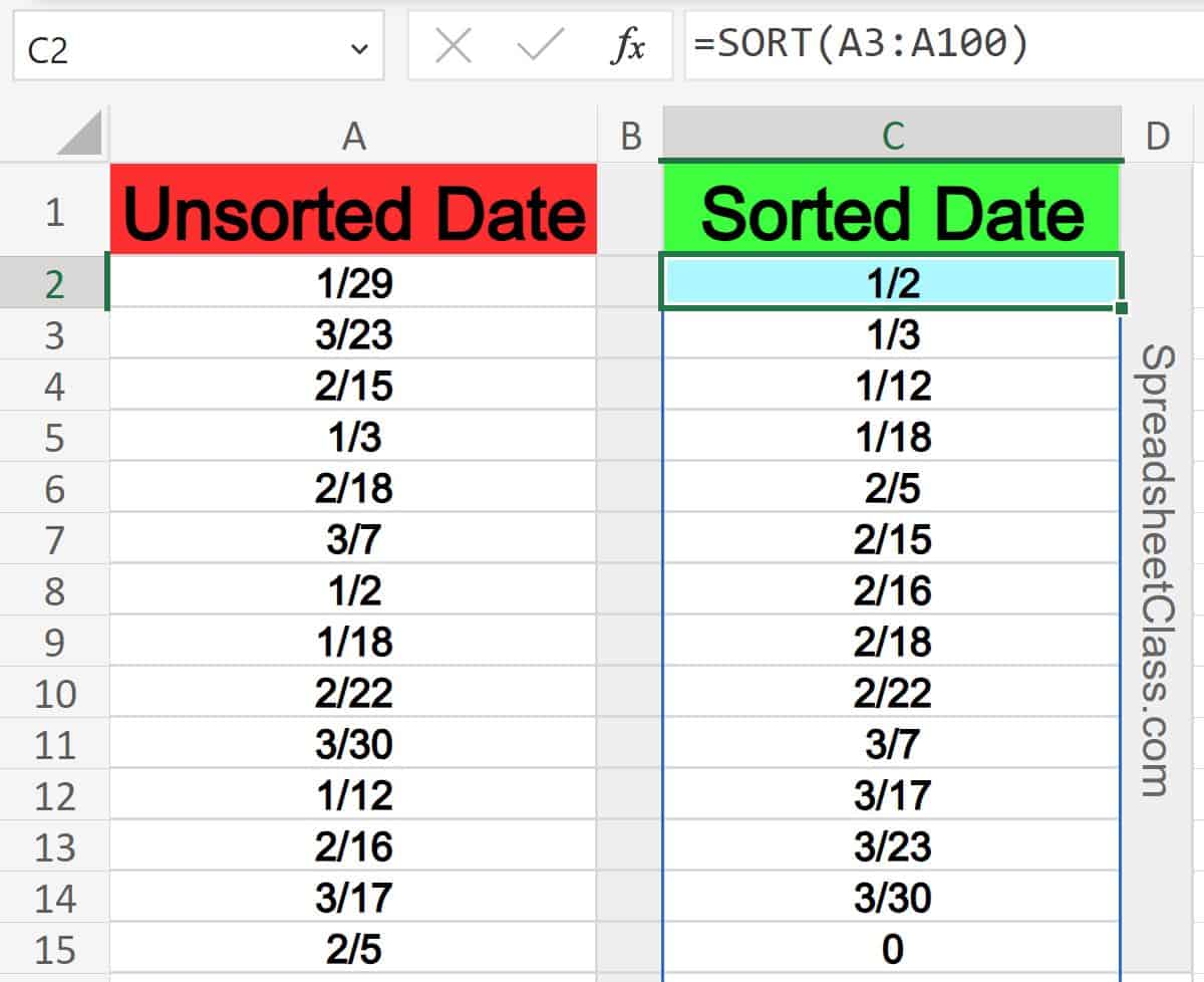 How To Use The Sort And Sortby Functions In Excel 8132