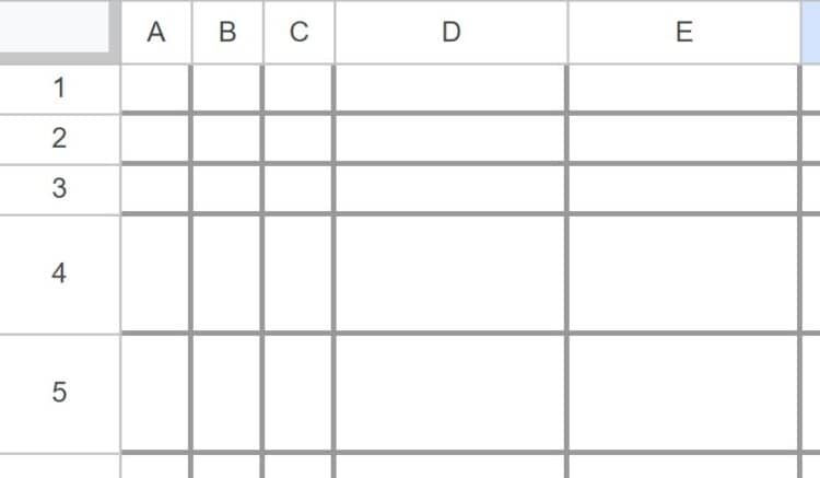 after-making-cells-the-same-size-in-a-specified-range-in-google-sheets