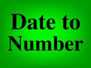 Lesson on How to convert dates to numbers in Google Sheets featured image