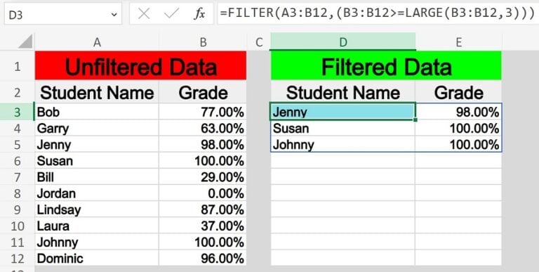 how-to-filter-to-display-the-largest-values-such-as-top-10-in-excel